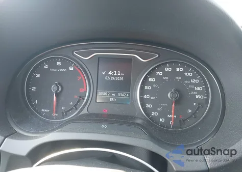 2016 Audi A3 1.8T Premium z USA, uszkodzony, nr VIN WAUA7GFFXG1067307